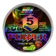 Шнур для риболовлі, EOS Power Super PE, 100м, перетин 0,23мм